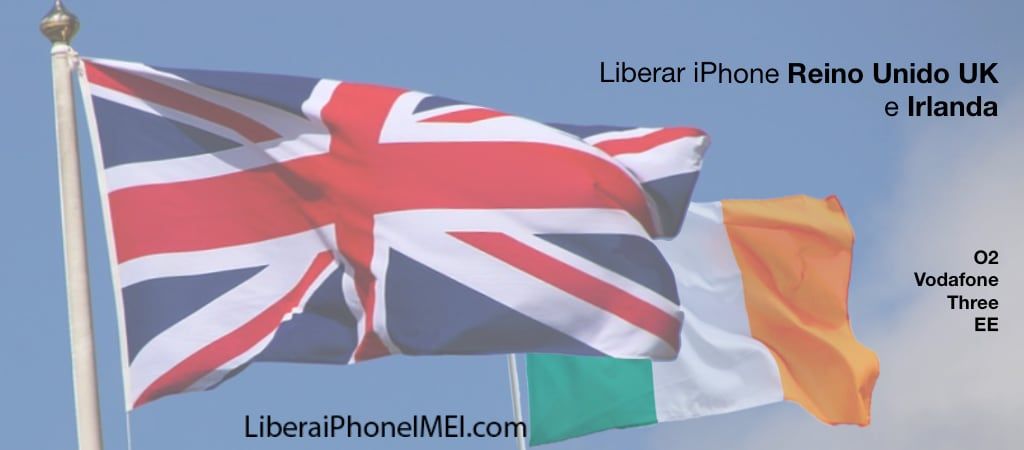 Liberar iPhone Reino Unido e Irlanda